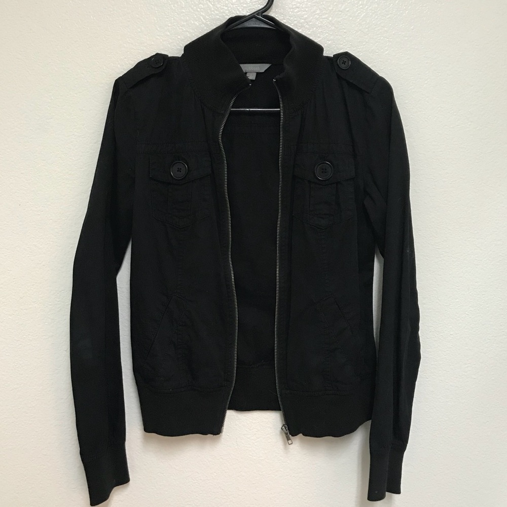 Black Zip Jacket
